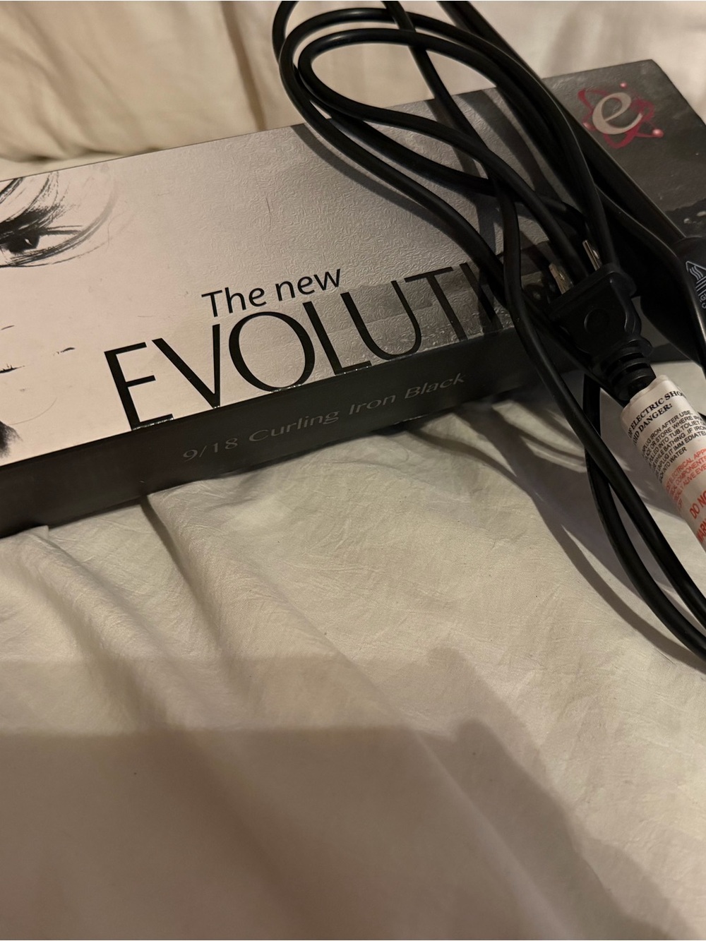 Evolution 1" Curling Iron - Black